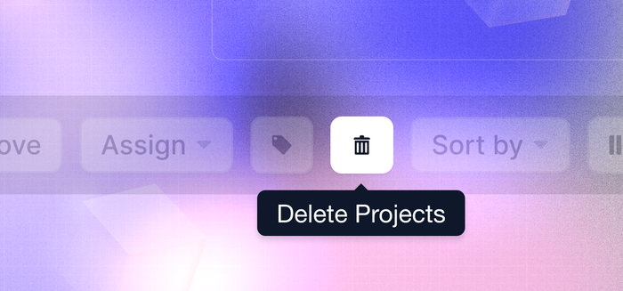 You can now bulk delete opportunities and projects in Capsule so you can clean your CRM data with ease