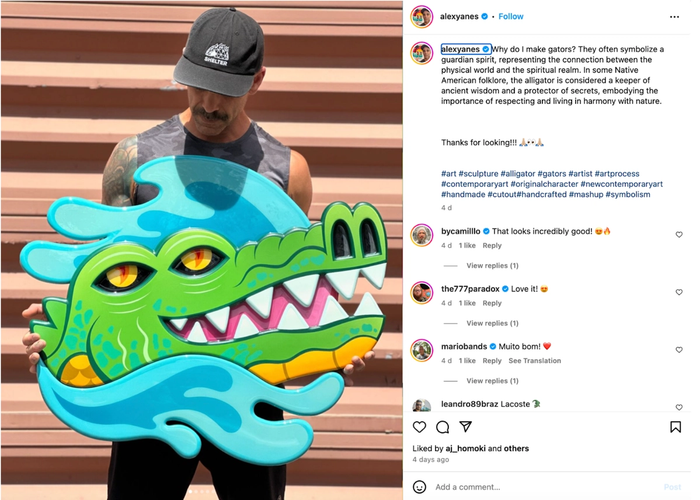 small business using relevant hashtags