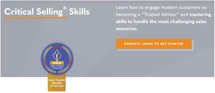 critical selling skills