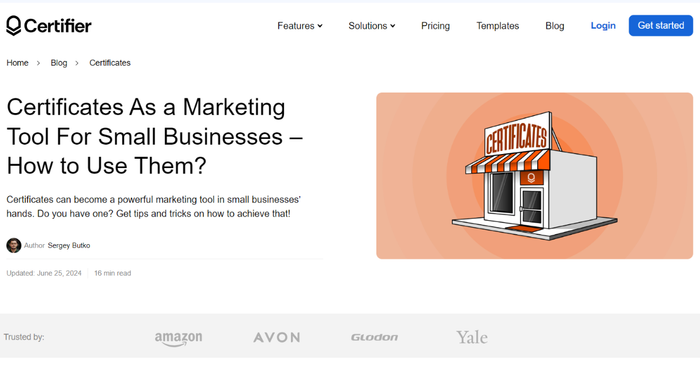 Certifier blog