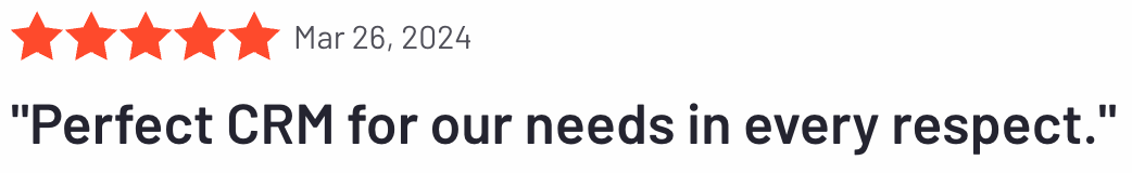 Capsule CRM's review.