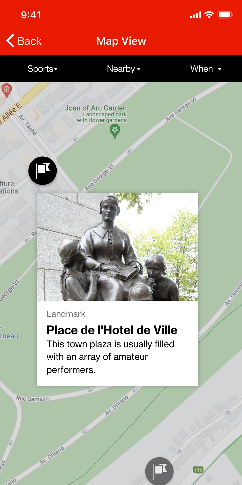 Map View