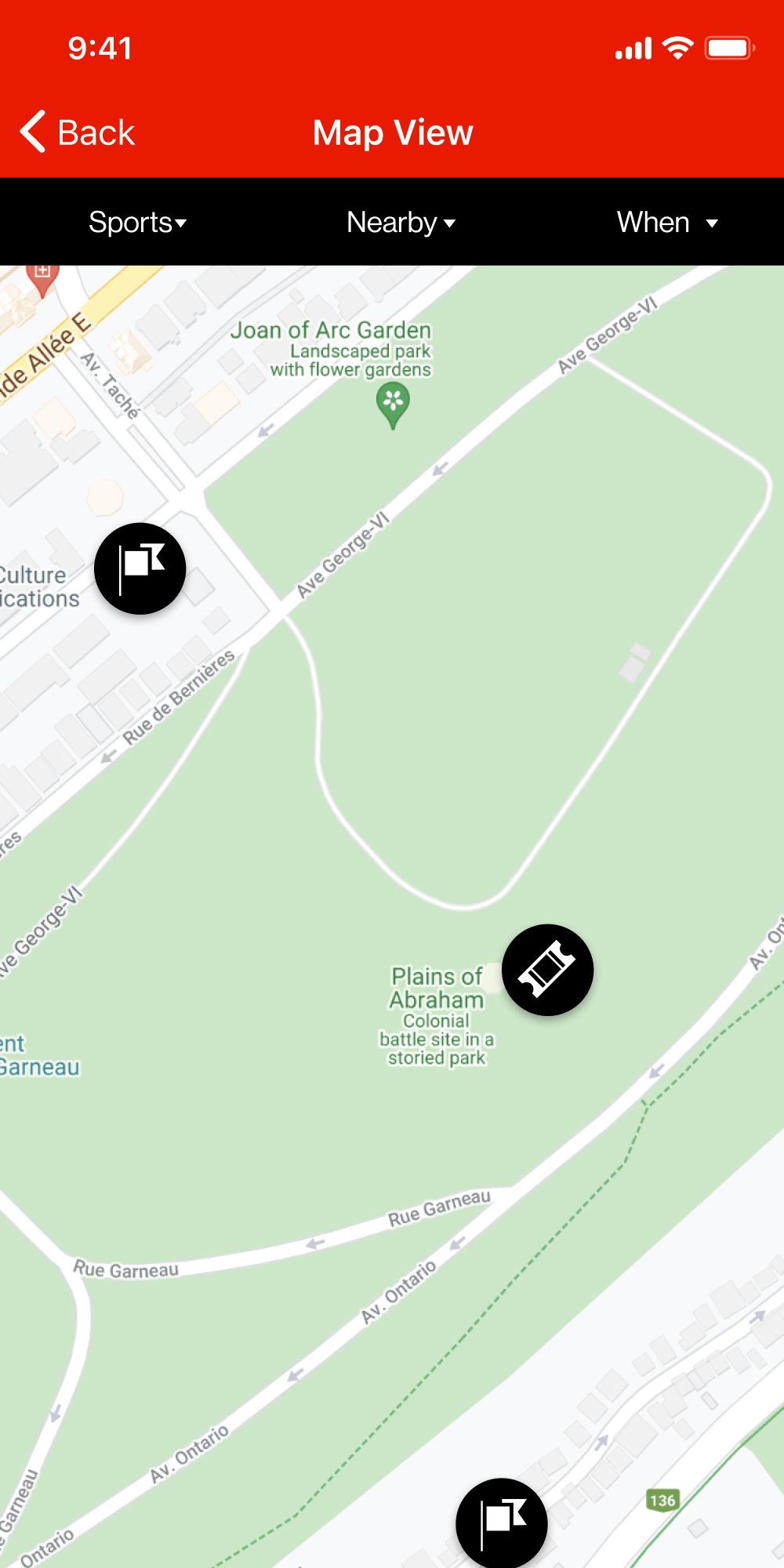 Map View