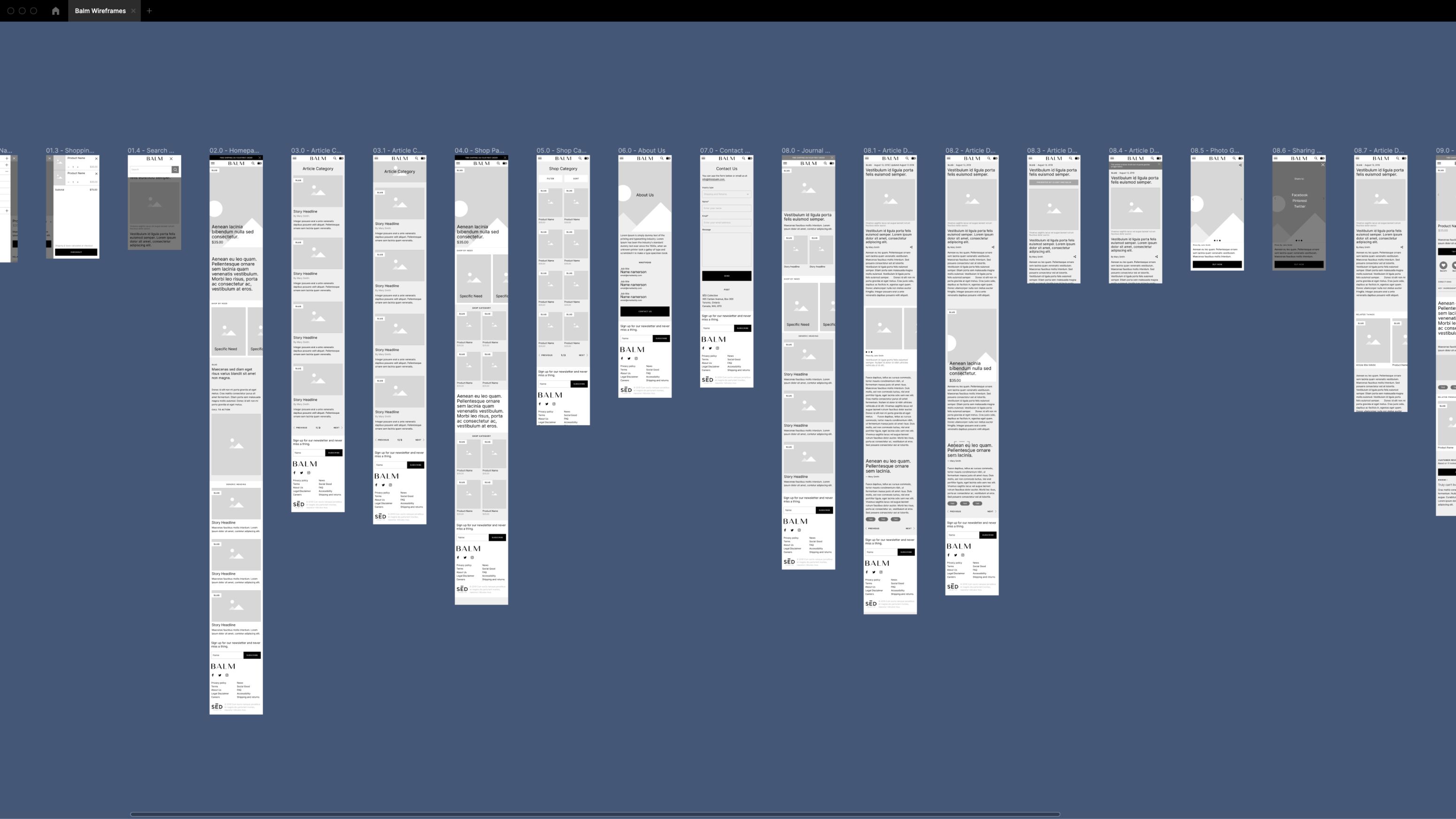 Wireframes