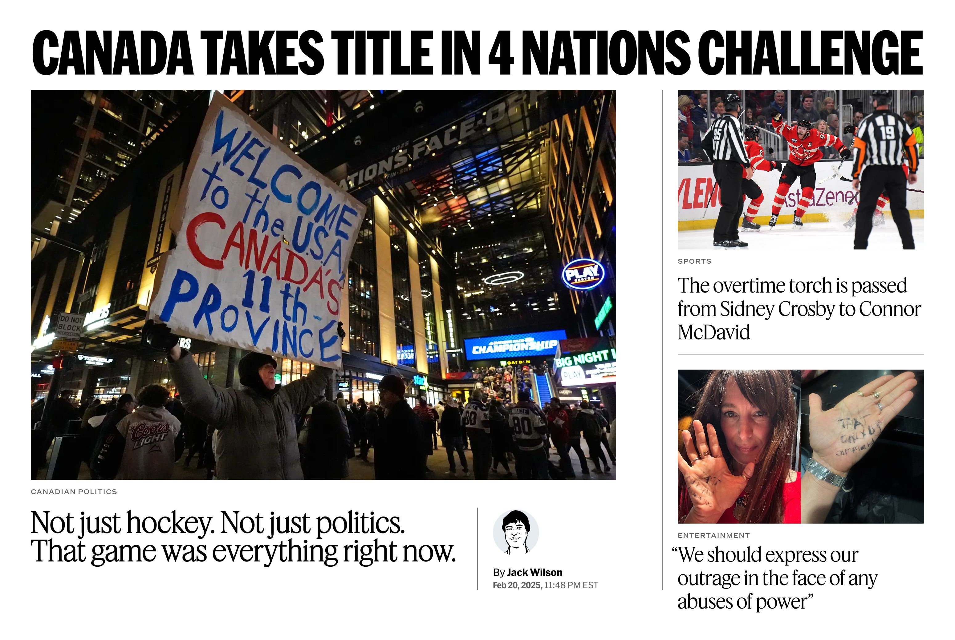 Packaged top story