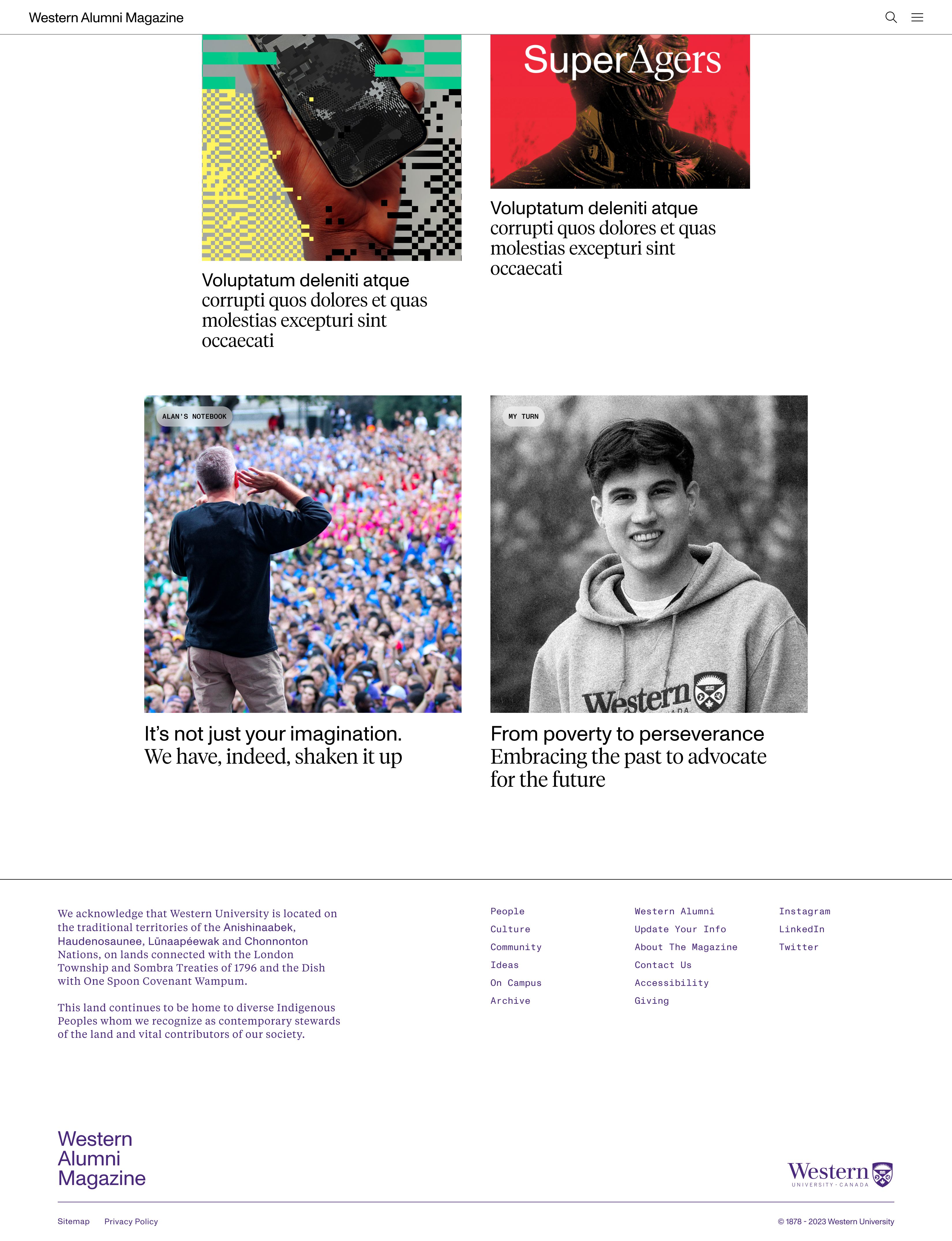 Homepage