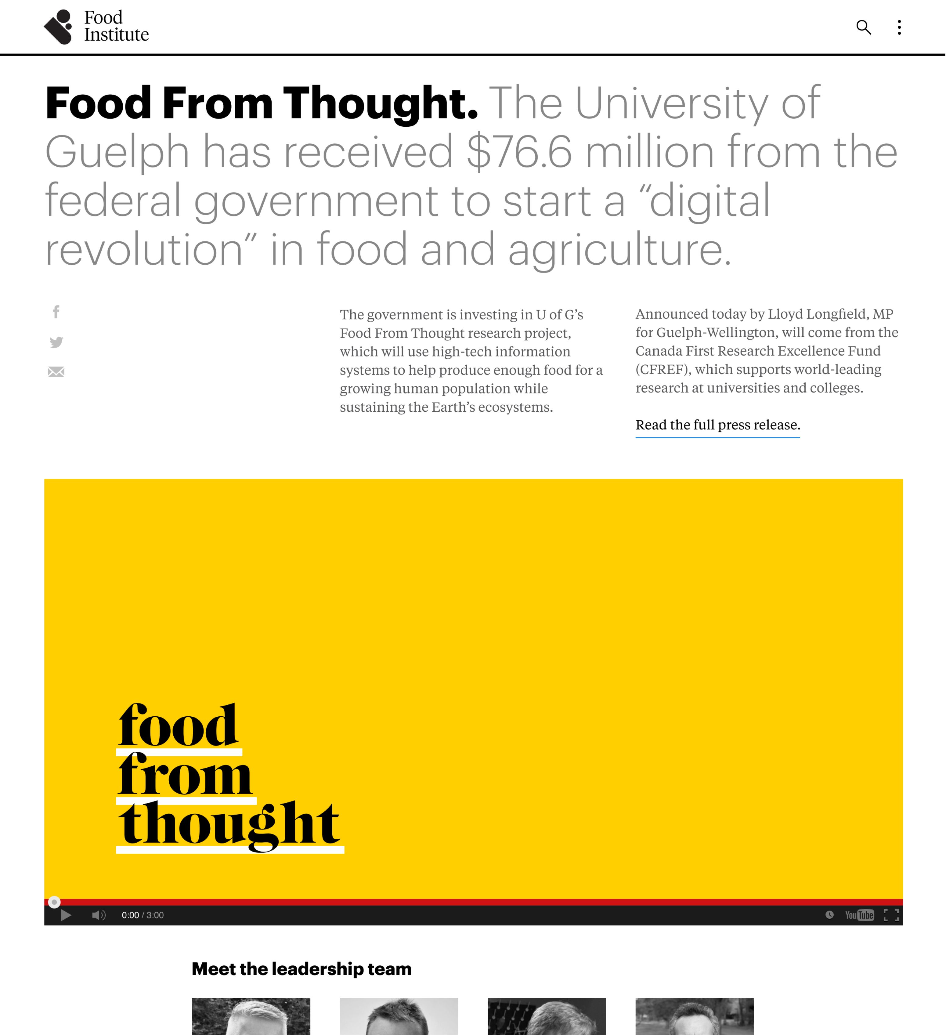 Content Pages