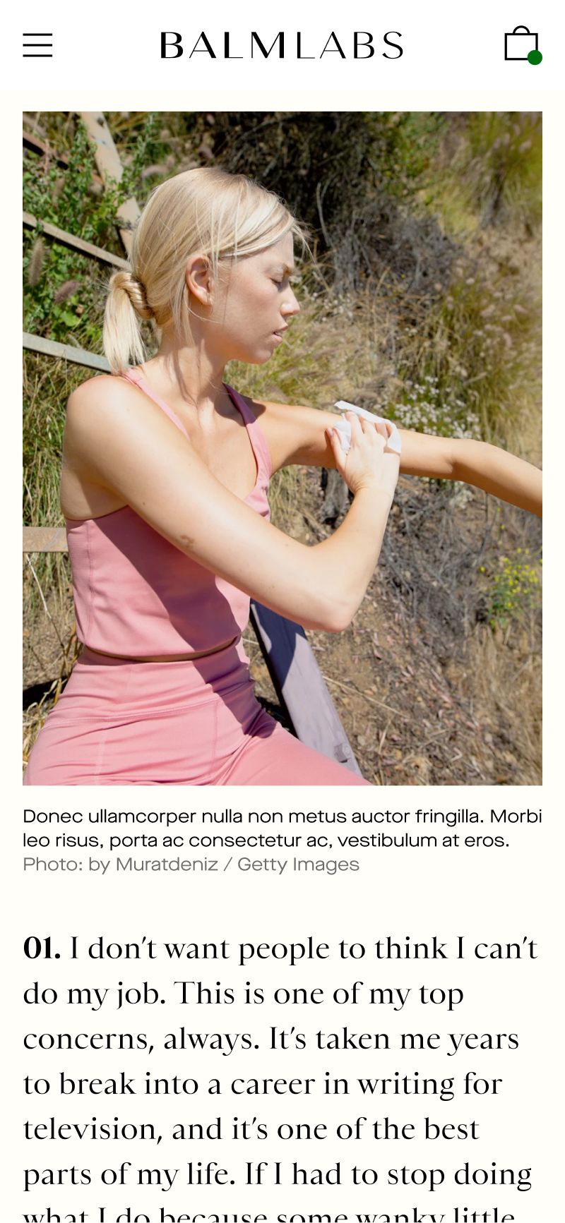 Article Page