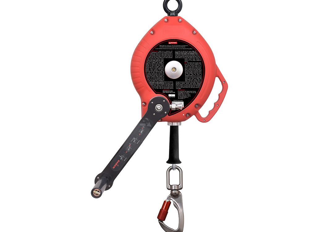 KARAM PCGS60FTR Retractable Block with Retrieval Winch – 60ft ANSI Z359.14
