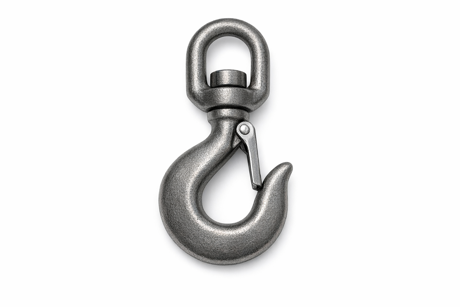 Swivel Hook with Safety Latch – 1T WLL
