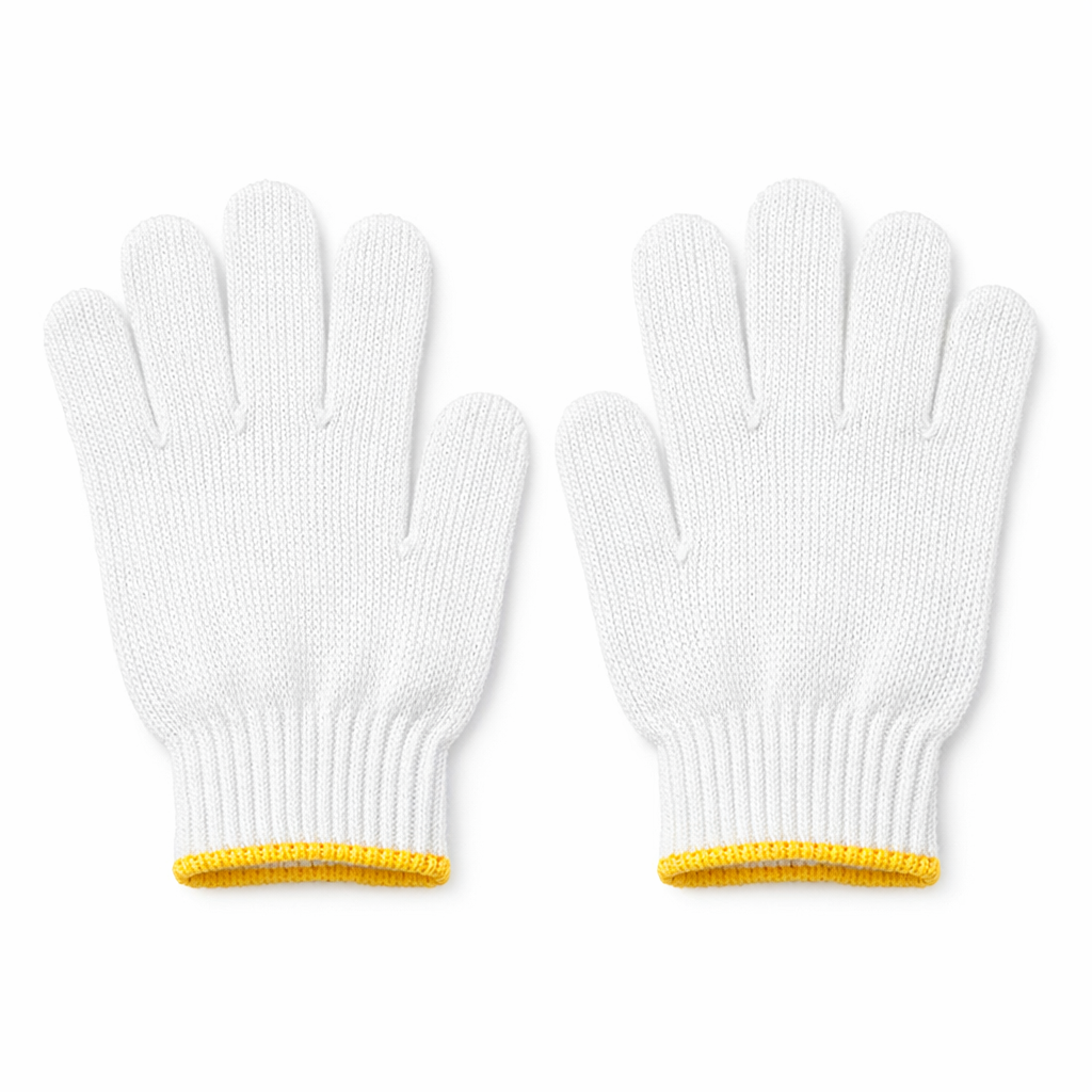 Cotton Work Gloves 30g – Lightweight General Purpose — Image 1