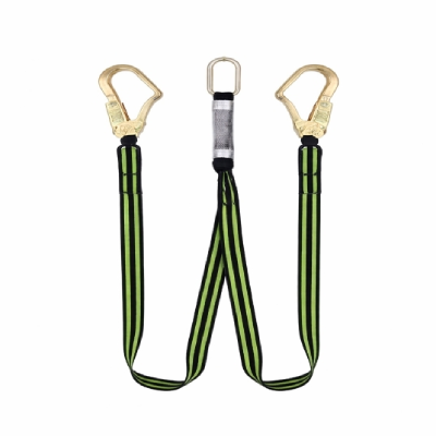Safeline SL25100 Energy Absorbing Forked Webbing Lanyard – EN 355:2002 — Image 1