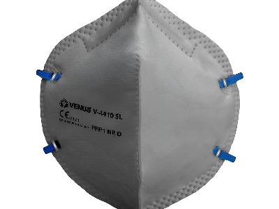 Venus V-4410 SL FFP1 Fold Flat Dust Mask – EN 149:2009