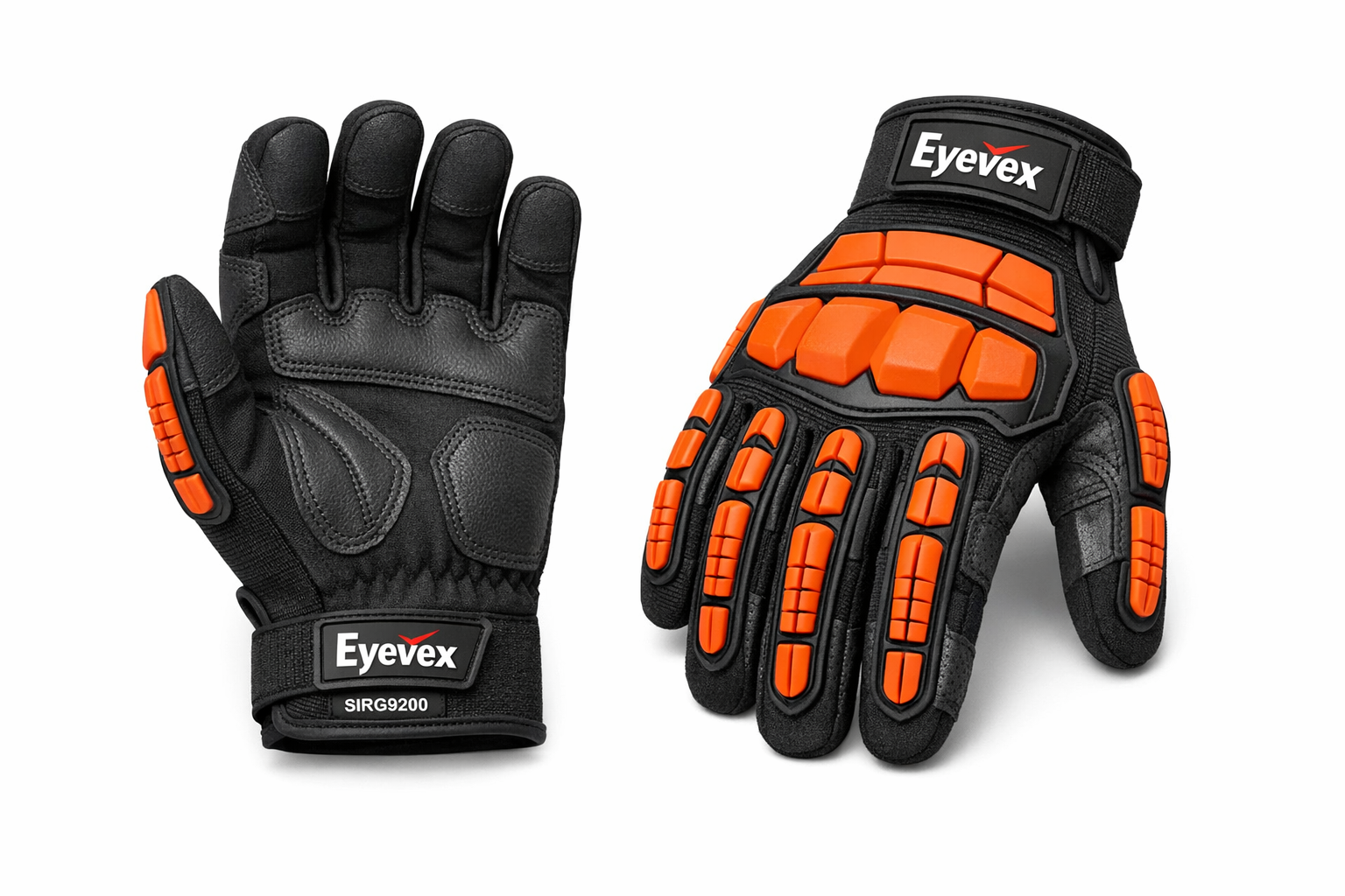 Eyevex SIRG9200 Impact Resistant Gloves – EN 388:2016 Mechanic Safety Gloves — Image 1