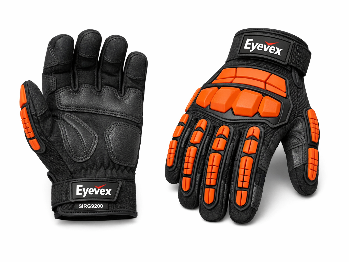 Eyevex SIRG9200 Impact Resistant Gloves – EN 388:2016 Mechanic Safety Gloves