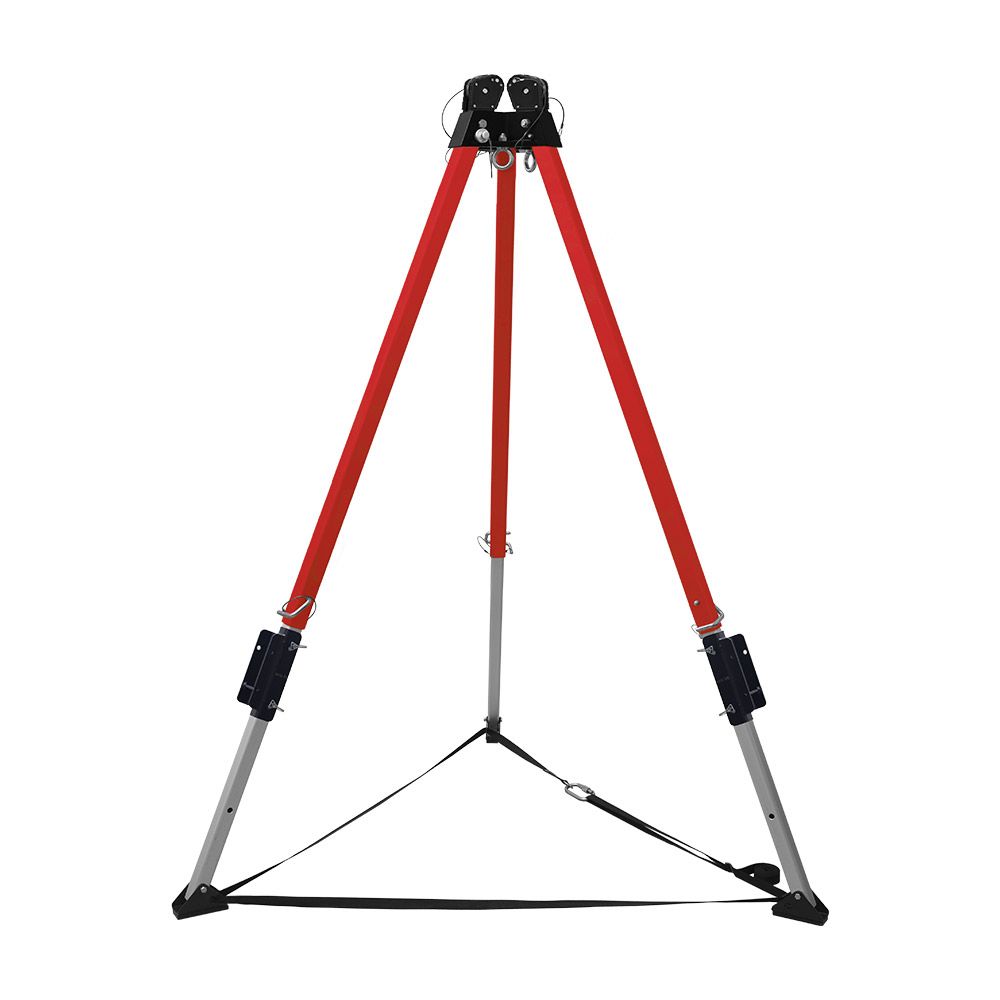 KARAM PN800 Aluminium Tripod – 7ft & 10ft | EN 795 Class B Confined Space — Image 1