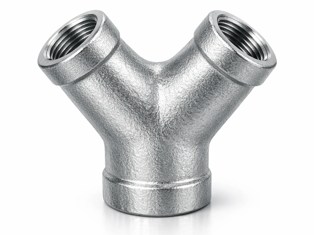 Threaded Y Fitting