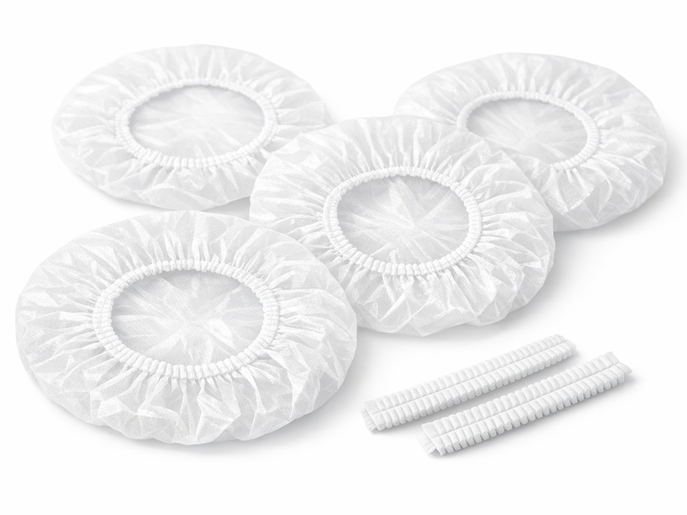 Disposable PP Mob Cap Hair Cover – CE ISO 13485 | 100pcs