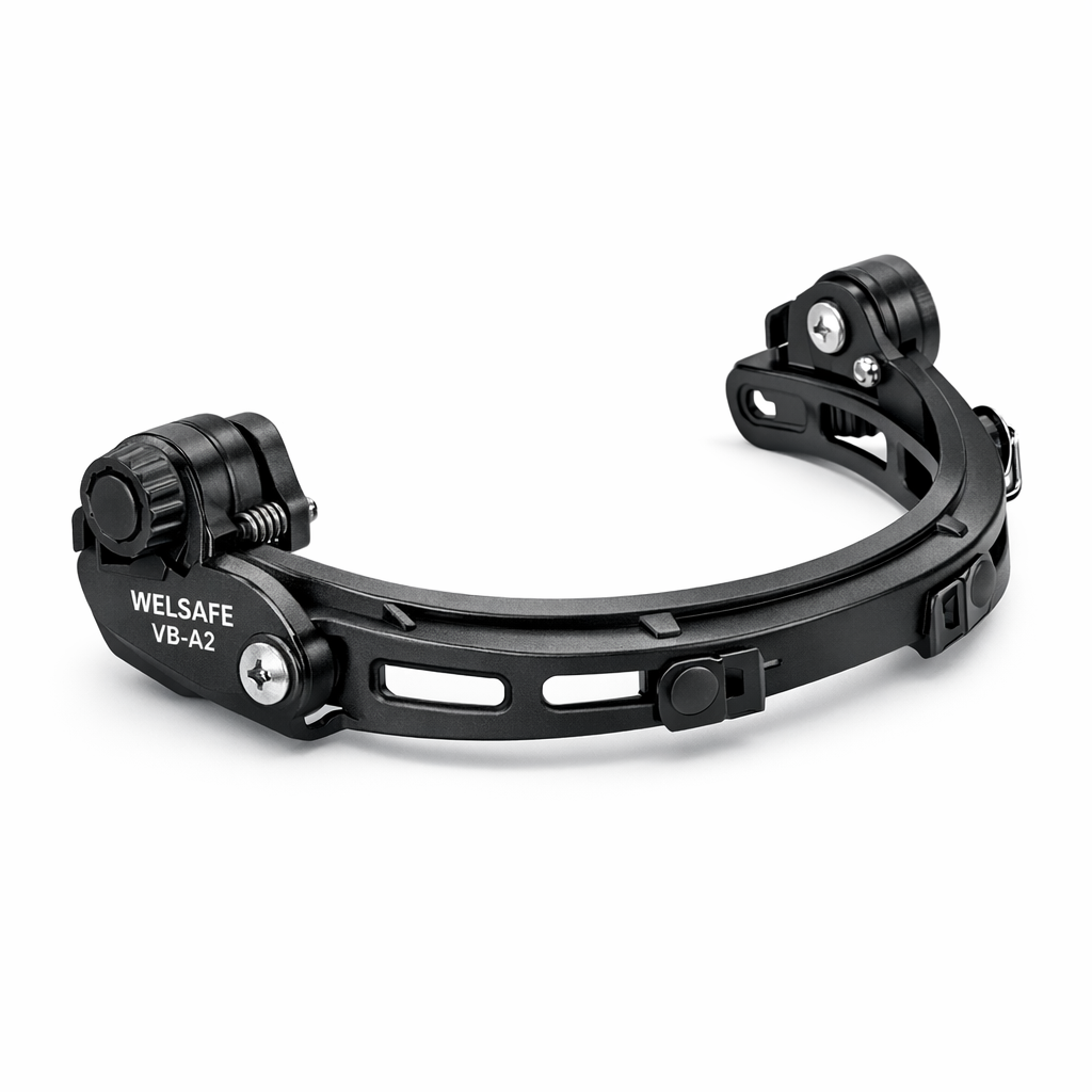 Welsafe VB-A2 Face Shield Visor Holder – Safety Helmet Bracket — Image 1