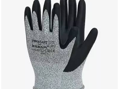 KARAM HS-21 PU Coated Safety Gloves – Cut Level 1 EN 388:2016
