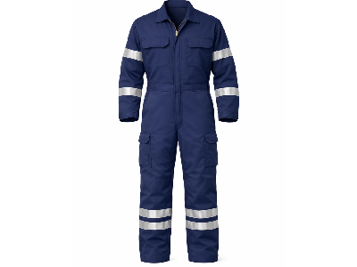 100% Cotton Fire Retardant Coverall – EN ISO 11612 | EN 470 | EN 531