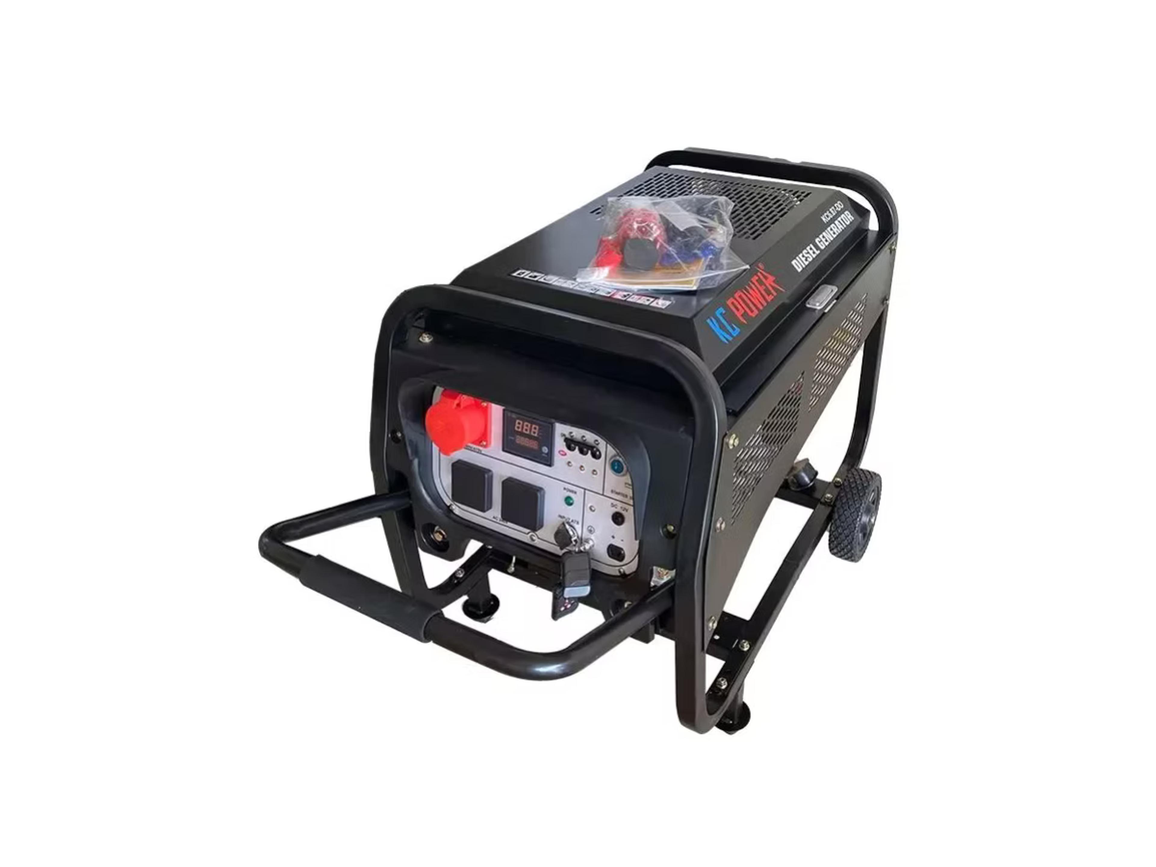 Portable Electric Generator, Diesel , 5.5 kVA, Fuel  Tank 12.5 Liter, 112 Kg — Image 1