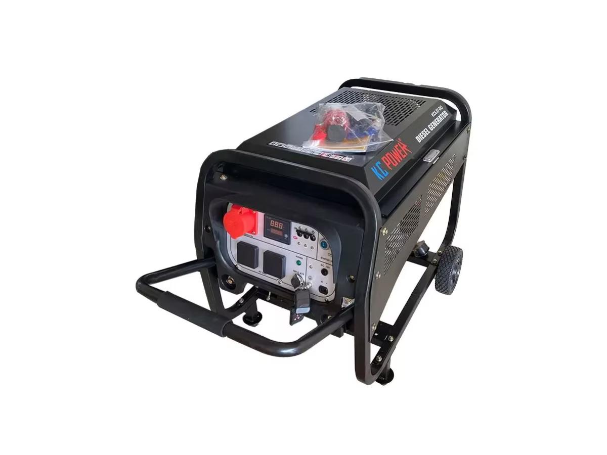 Portable Electric Generator, Diesel , 5.5 kVA, Fuel Tank 12.5 Liter, 112 Kg