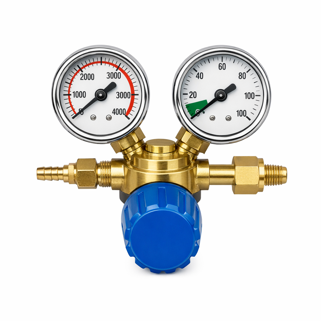 Oxygen / Acetylene / N₂ Gas Regulators — Image 1