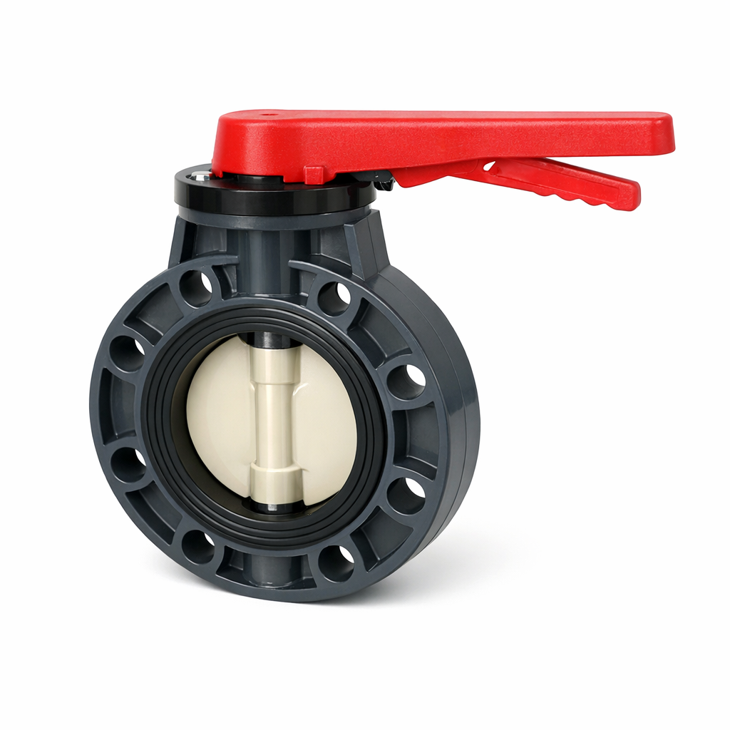 CPVC Wafer Butterfly Valve — Image 1