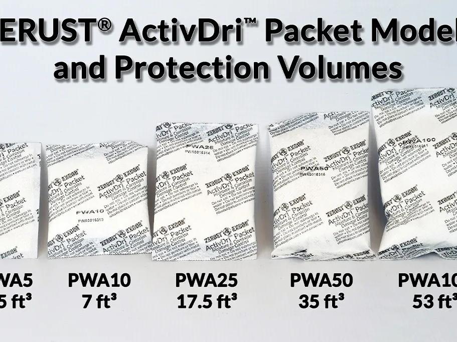 ZERUST® ActivDri™ PWA Packets