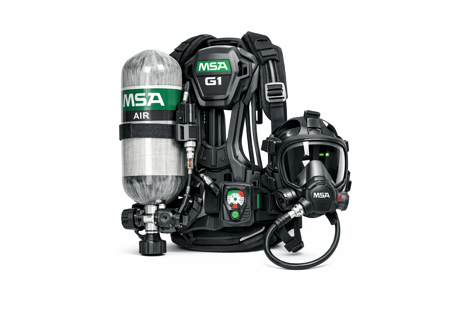 MSA G1 Industrial SCBA – Self-Contained Breathing Apparatus — Image 1