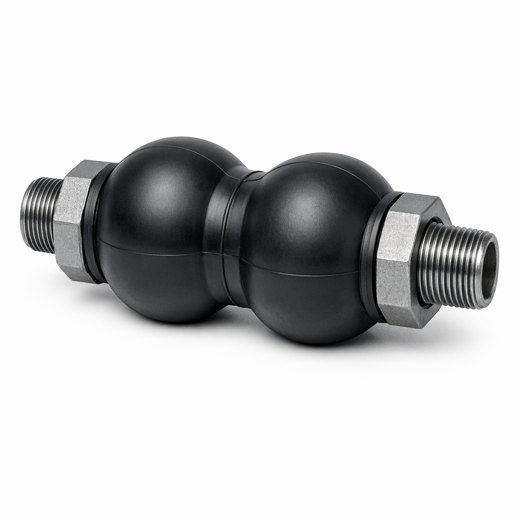 Threaded Double Sphere Bellow — Image 1