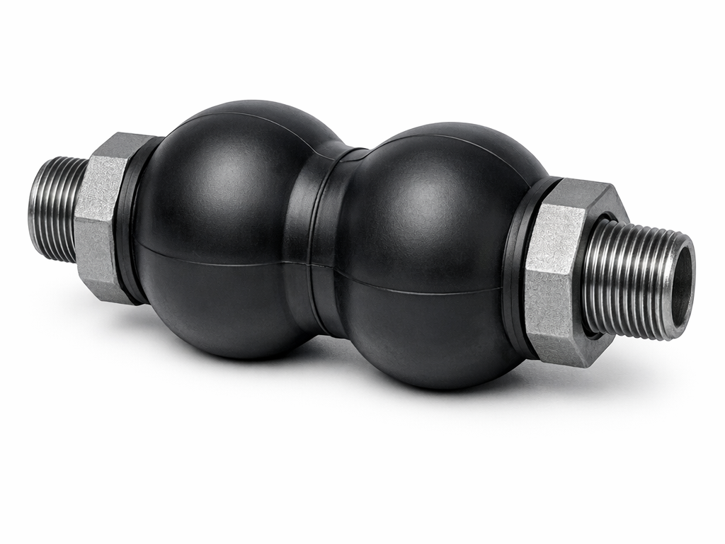 Threaded Double Sphere Bellow
