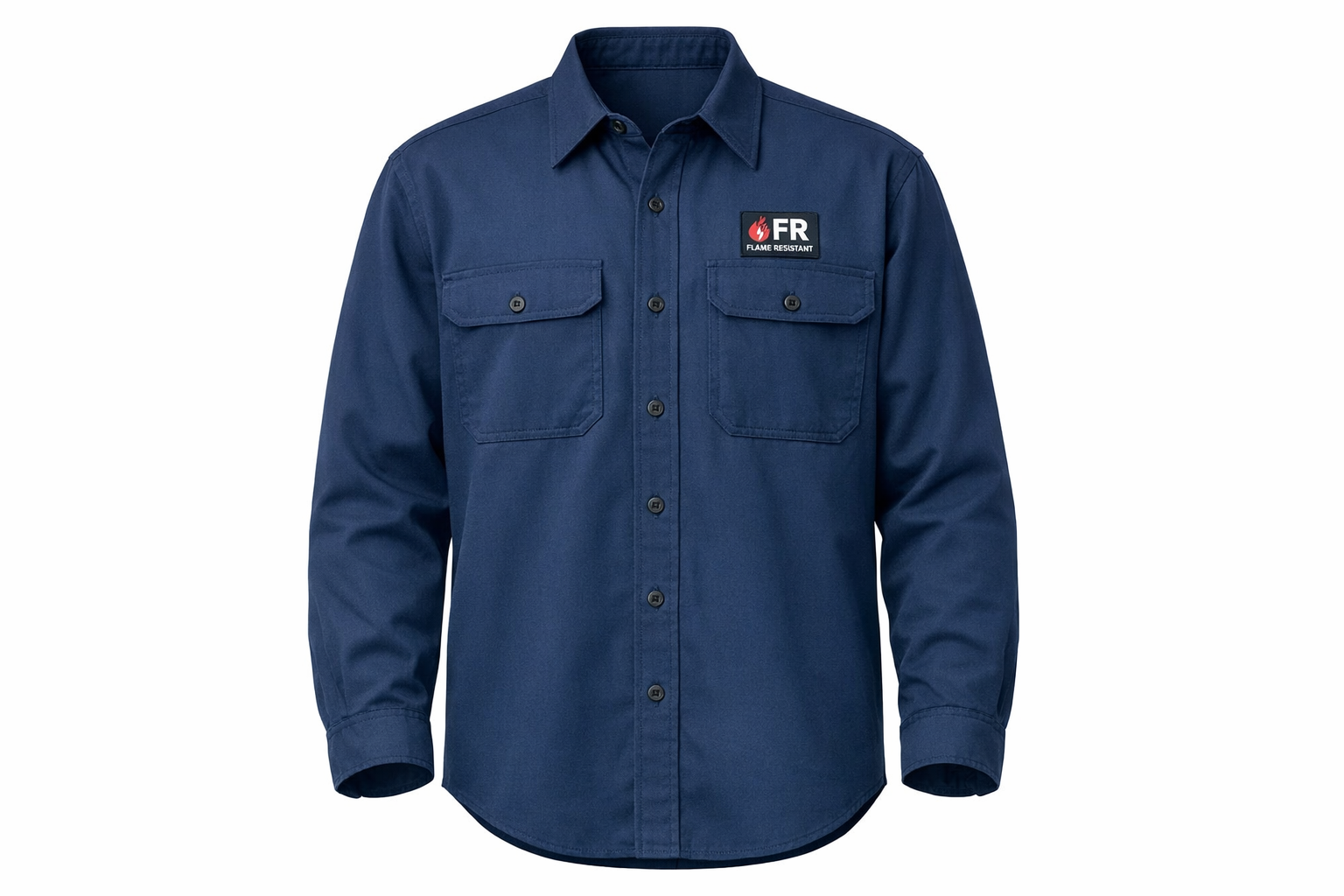100% Cotton Fire Retardant Work Shirt – EN ISO 11612 | EN 470 | EN 531