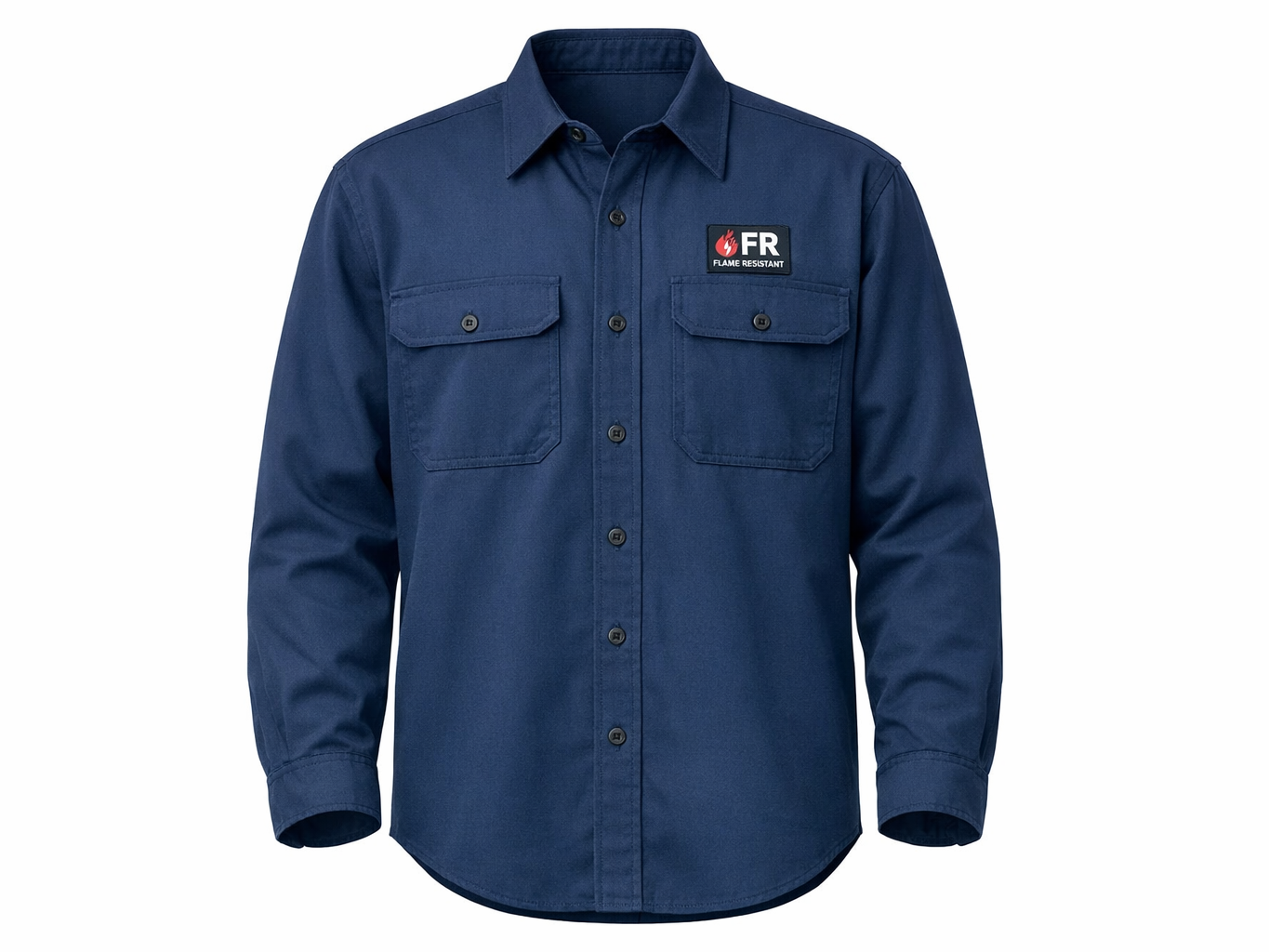 100% Cotton Fire Retardant Work Shirt – EN ISO 11612 | EN 470 | EN 531