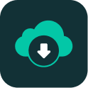 Cloud with downward arrow indicating a download
