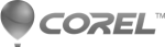 Corel logo with a hot-air balloon icon