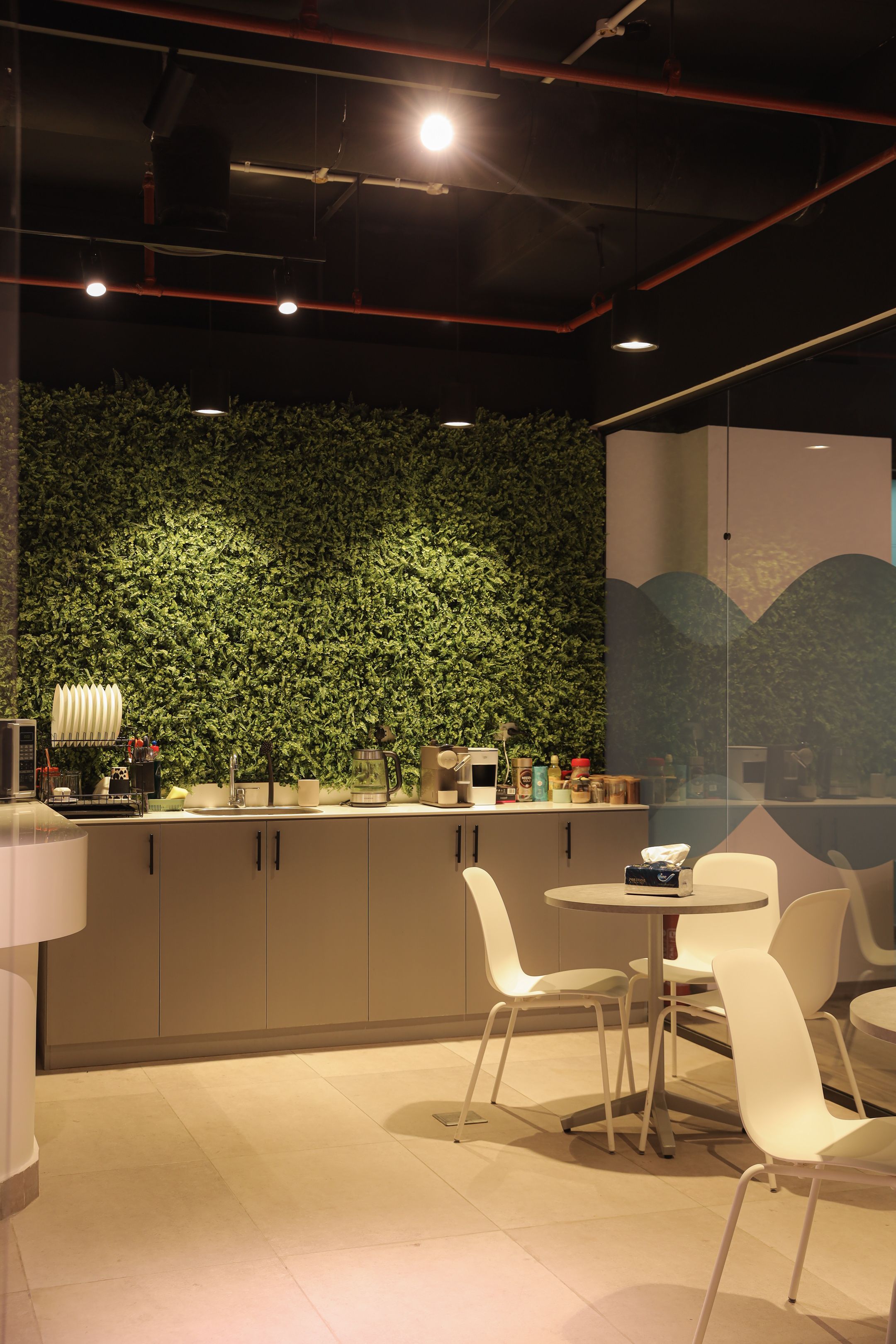 The break area at The Nest