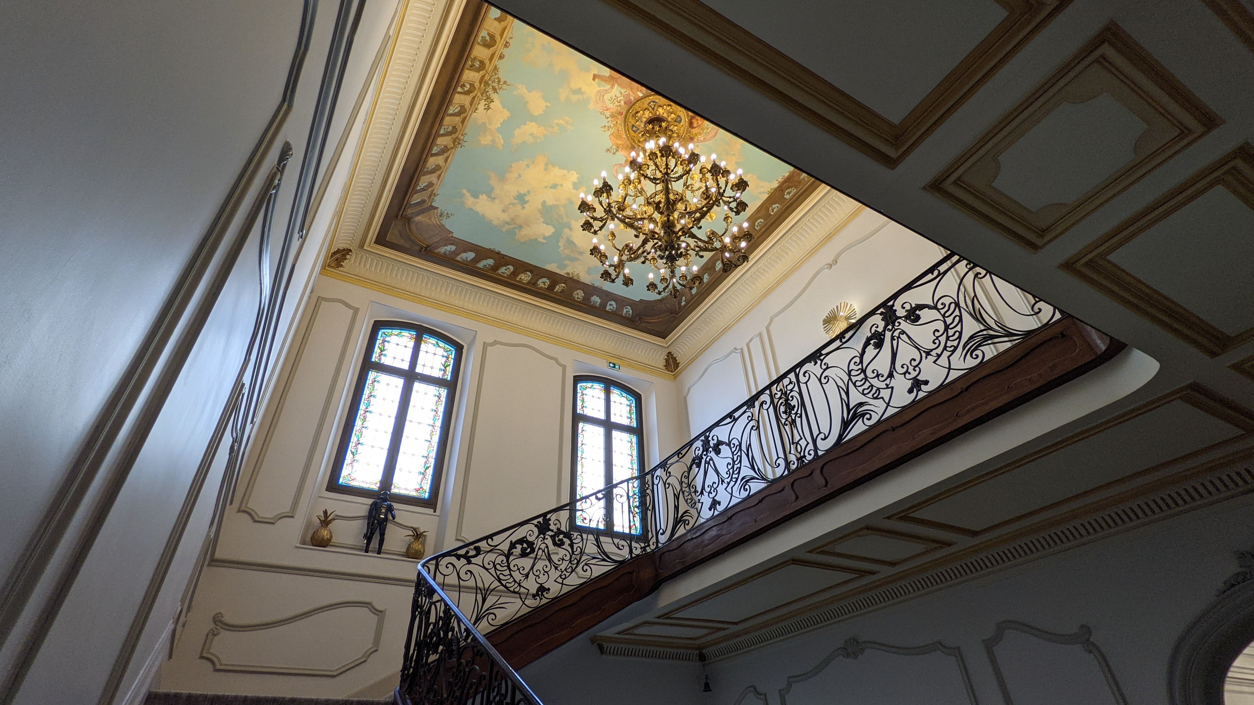 Section image Conservation et rénovation de la cage d'escalier