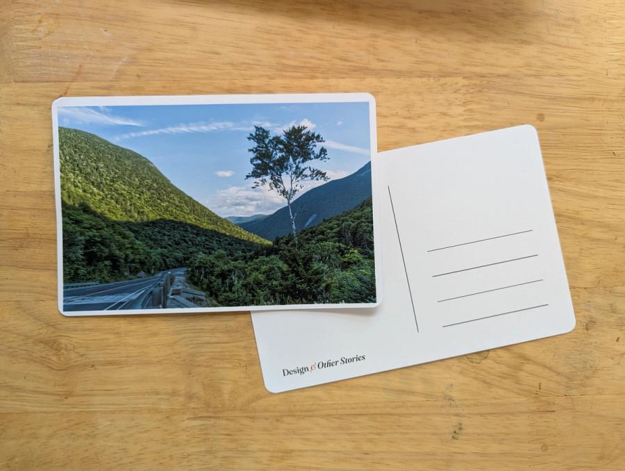 New Hampshire Unseen Postcard Set