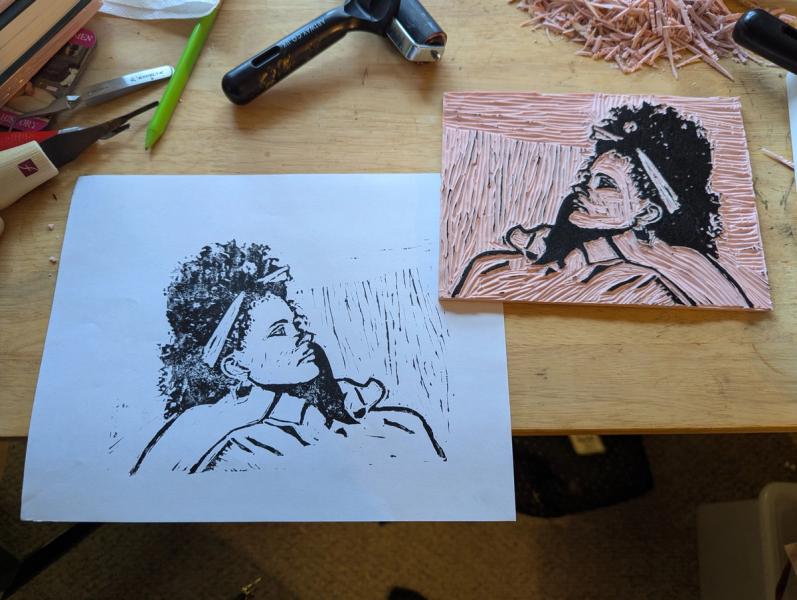 Linocut
