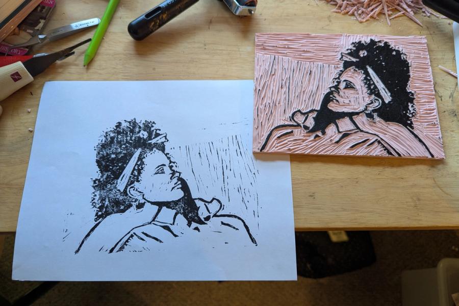 Linocut