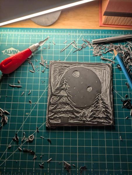 Linocut