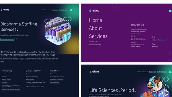 The Reliant Life Sciences Rebrand: Logo, Color, and a New Site