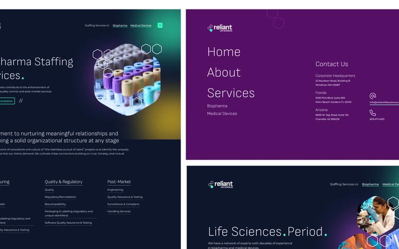 The Reliant Life Sciences Rebrand: Logo, Color, and a New Site