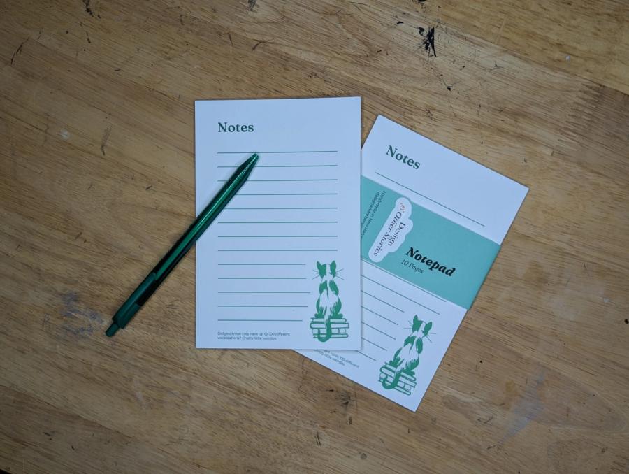 Cat Notepad