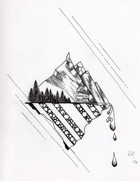 Ink and Pencil