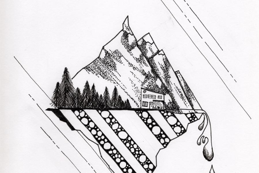 Ink and Pencil