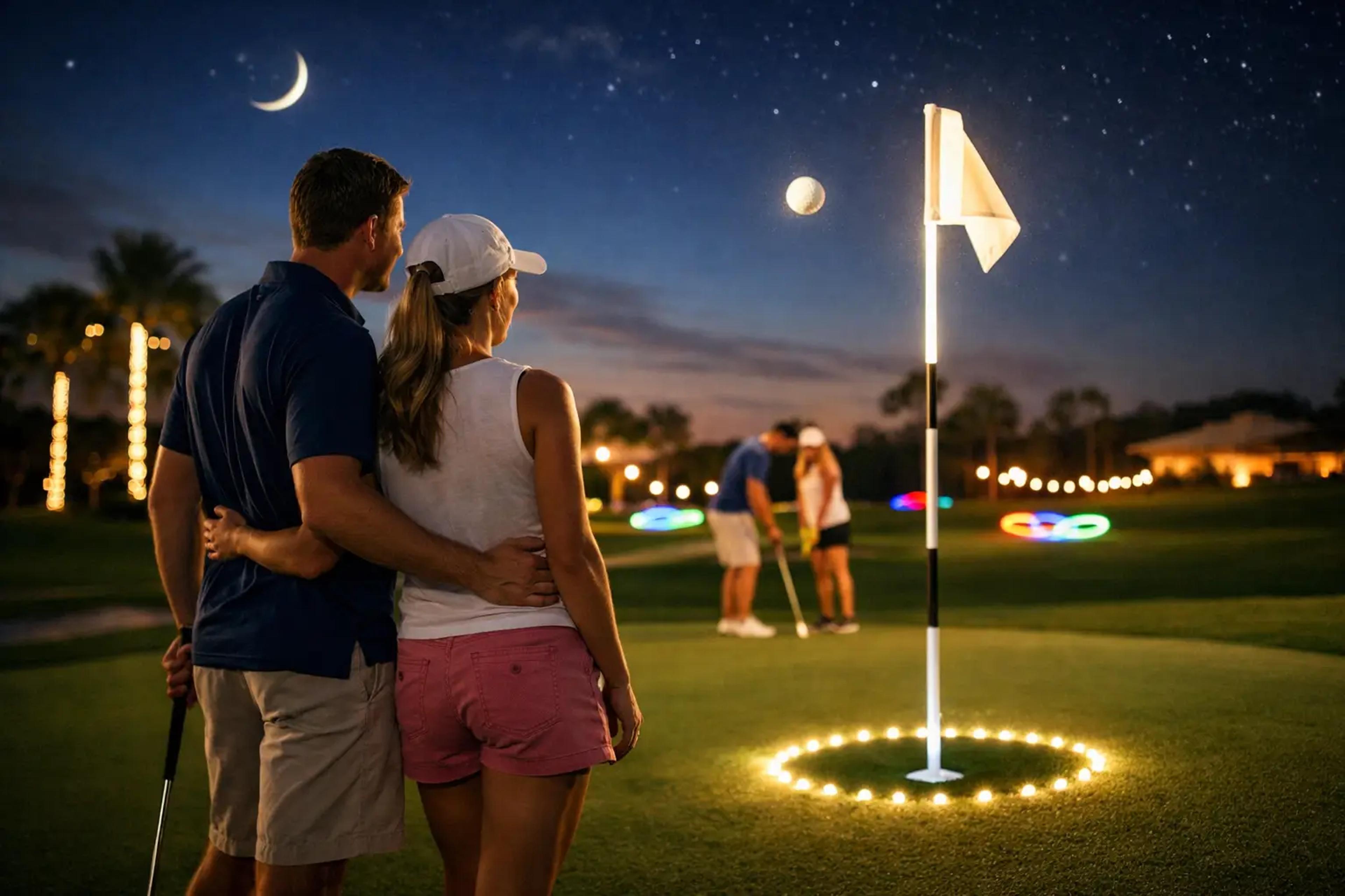 Best Golf Outings for Couples After Dark