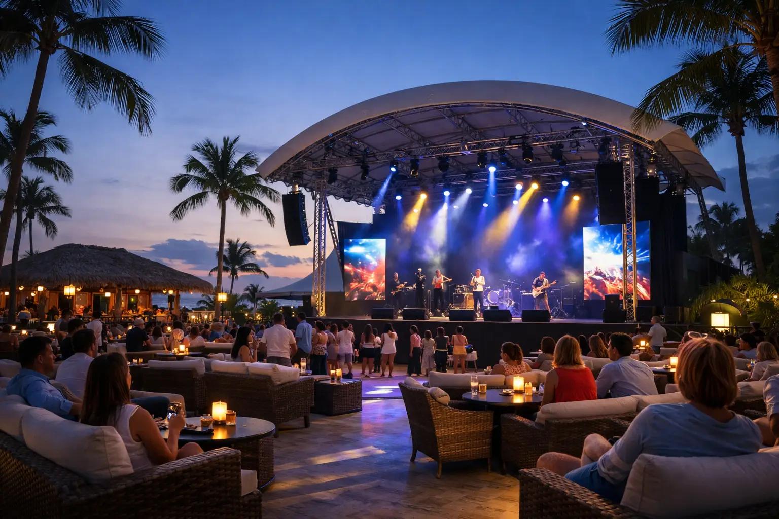 Open Air Entertainment Venue Punta Cana
